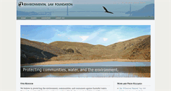 Desktop Screenshot of envirolaw.org